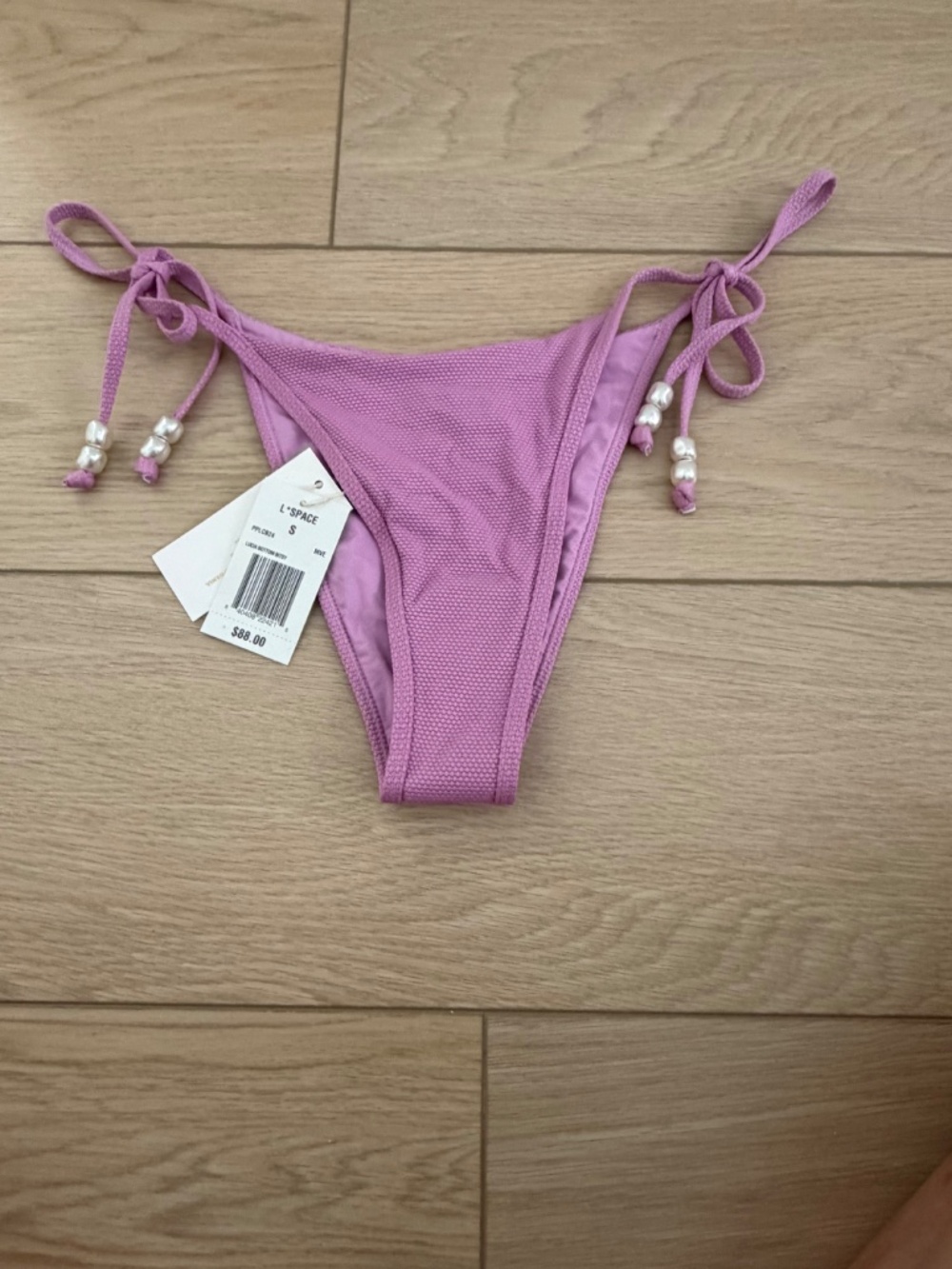 L*SPACE Pink Mermaid Bikini Bottoms | Lucia | NWT | Size S